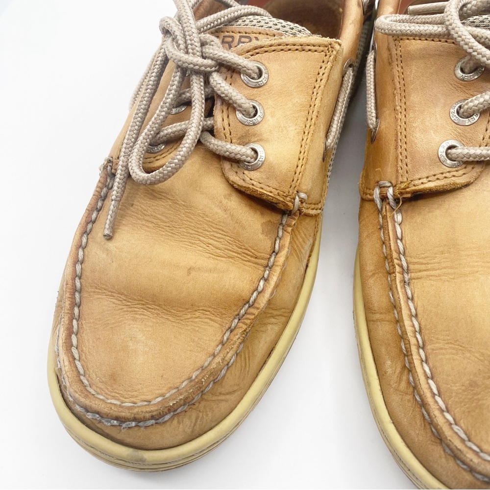 Sperry Top Sider Men's Tan Boat Shoes Casual Size 8.5 M - Picture 8 of 10